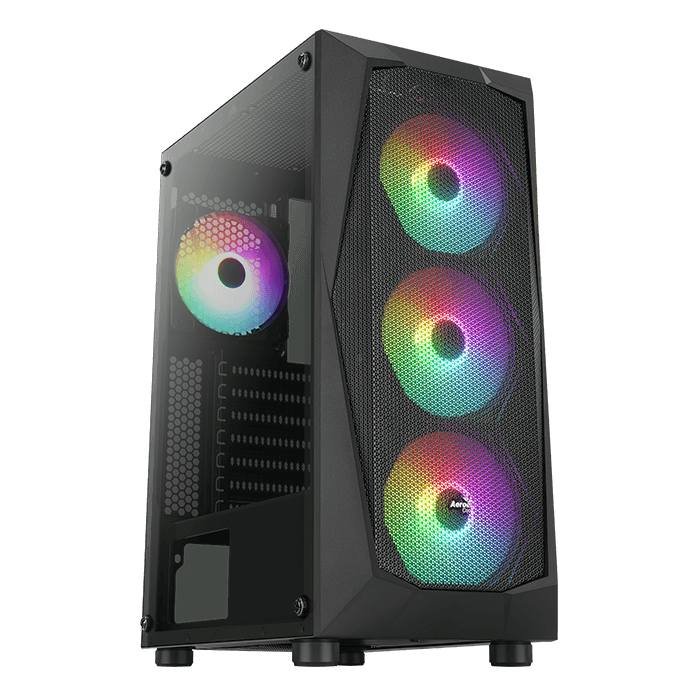 Case Gaming AEROCOOL FALCON 120mm FRGB Fan x 4