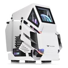Case Gamer AH T200 / USB3.1 (Gen.2) Type-C / Chasis de PC Micro-ATX / Open Box / Snow
