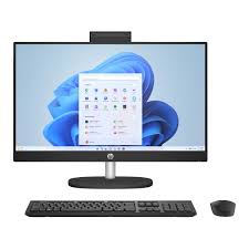 Todo en uno HP AIO 24-cr0017la / AMD R5-7520U / 8GB RAM/512GB SSD /23.8&quot; / Touch / W11 / Negro