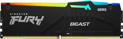 Memoria RAM KINGSTON DDR5 16GB FURY BEAST RGB 5600MHz DIMM CL40