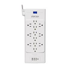 Protector FORZA 110/220V / 3FT / 2700J / 12NEMA / 3USBA/1C