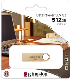 Memoria USB KINGSTON 512GB DataTraveler / 220mb/s / 3.2