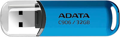 Memoria USB ADATA 32GB 2.0 con Bordes Redondeados y un Acabado con Brillo