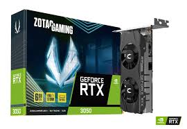 Tarjeta de Video ZOTAC GAMING GEFORCE RTX 3050 / 6GB / Bajo Perfil / DDR6 / Sin corriente externa