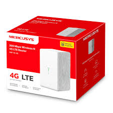 Router Mercusys Inalámbrico 4G LTE / 300Mbps