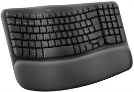 Teclado LOGITECH / Inalámbrico Ergonómico / USB / Español / Negro