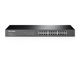 Switch Tp-Link 24 Puertos TP-LINK 110/220V 10/100/1000 RACK
