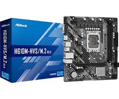 Motherboard ASROCK H610M-HVS/M.2 / AMD AM4 PRO4 / DDR4 / BUSS 3200MHZ