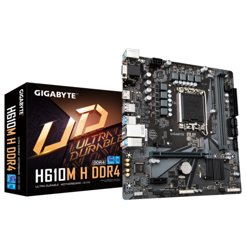 Motherboard GIGABYTE H610M-K DDR4 / LGA1700 / Gen3 x4 M.2