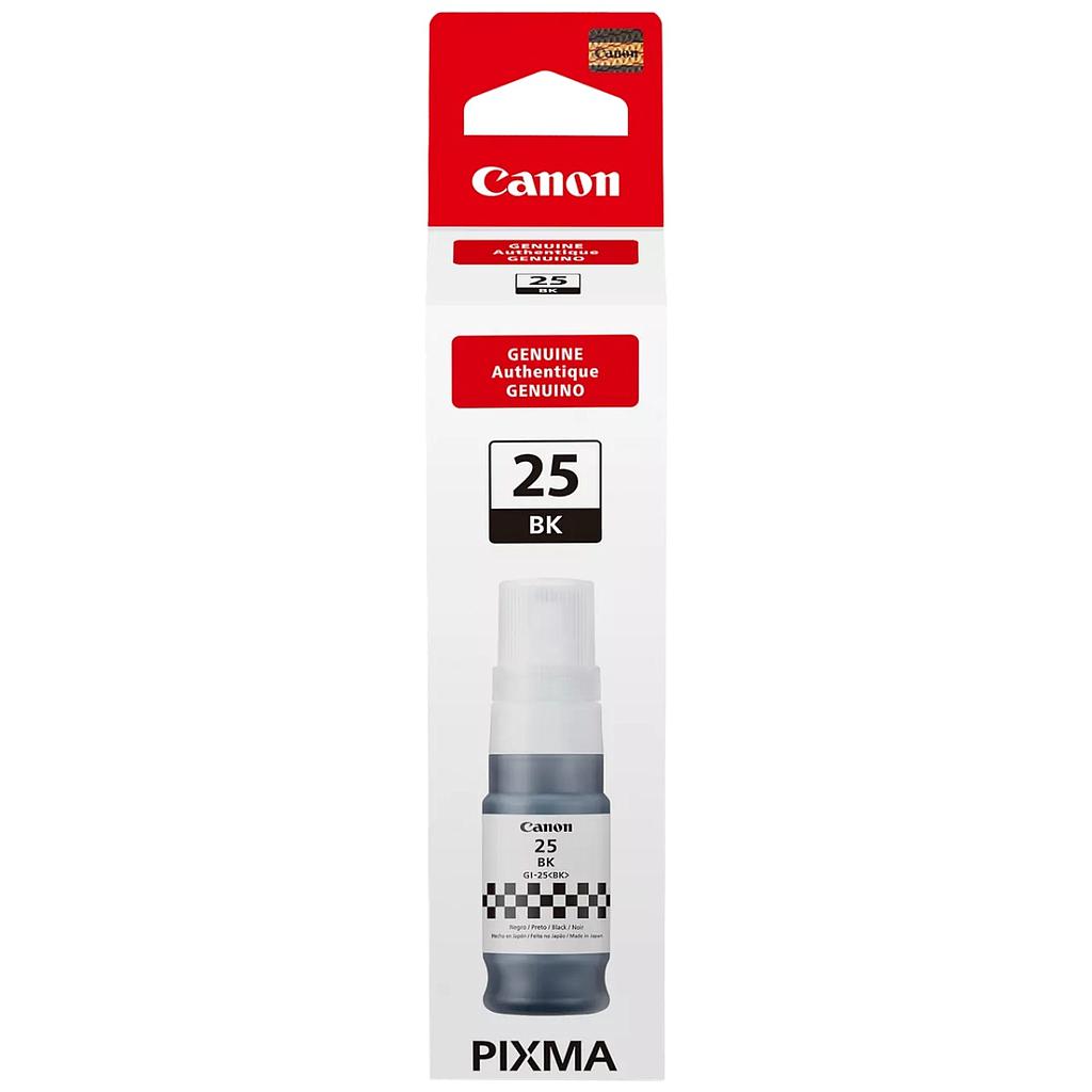 Tinta CANON GI-25 Negro 70ml