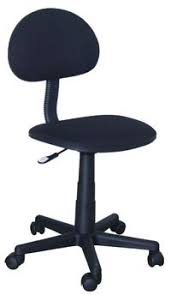 Silla Secretarial Básica X-Tech sin Brazos Peso Máx 100Kgs azul