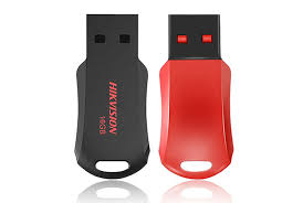 Memoria USB HIKVISION M200R 64GB 2.0 Negro/Rojo