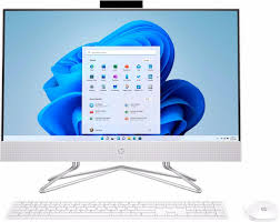Todo en uno HP 24-df1000 / i3-1115G4 / 8GB SSD / 256GB / 23.8″ FHD / Blanca