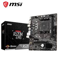 Motherboard MSI A520M-A PRO DDR4 AM4 / M.2 SATA