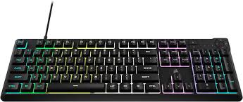 Teclado Gaming CORSAIR K55 RGB Core Mecánico Alámbrico