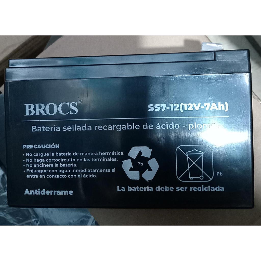 Batería Brocs 750V 12V 7.0Amp