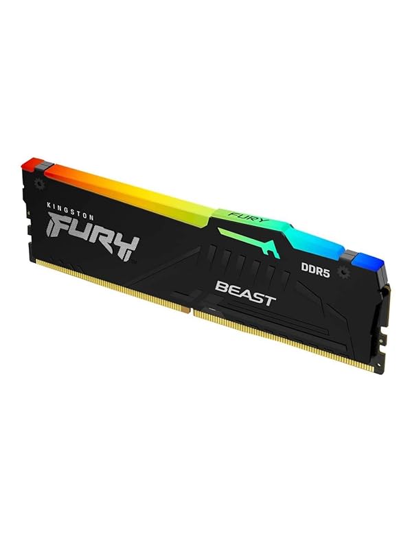 Memoria RAM Kingston Fury Beast DDR5 32GB 5200MT/s CL36 RGB