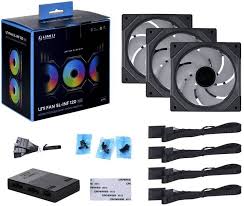 Kit de Ventilador LIAN LI SL-INFINITY / 3X / 120MM Negro