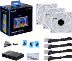 Kit de Ventilador LIAN LI SL-INFINITY / 3X / 120MM Blanco