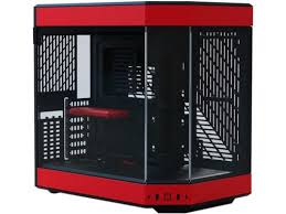 Case Gamer HYTE Y60 / ATX / Vidrio Templado /  Rojo/Negro