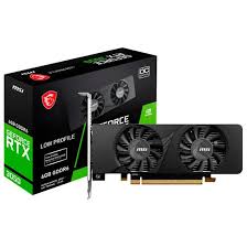 Tarjeta de Video MSI GEFORCE RTX 3050 6GB LP OC