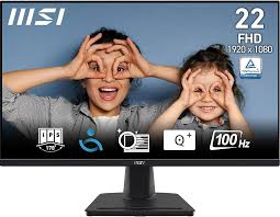 Monitor MSI PRO 21.5" MP225 1920x1080 / 100HZ / 1MS VA FHD / HDMI