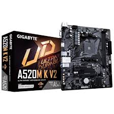 Motherboard GIGABYTE A520M K V2 / DDR4 / AM4