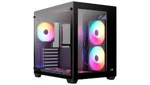 Case Gaming AEROCOOL VIDRIO TEMPLADO 2V / FRGB 140MM