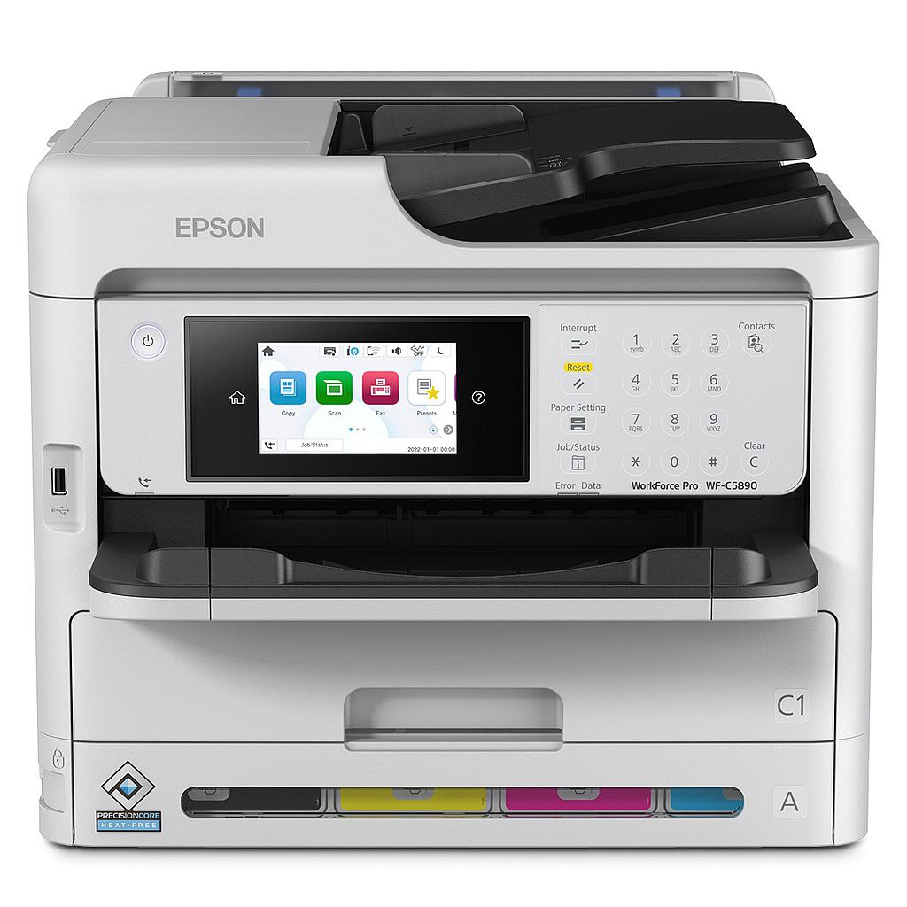 Impresora WorkForce Pro WF-C5890 / USB 2.0 / Ethernet / Wifi