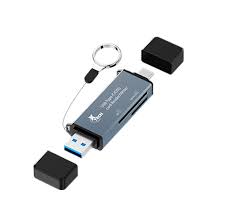 Adaptador X-tech USB-C/USB3.0 OTG / SDmicroSD