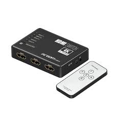 Switch ARGOM HDMI 4K HD 5 Puertos