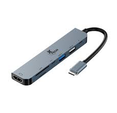 Hub X-TECH USB-C 7en1 HDMI / USB-A / MicroSD / SD XTC-571