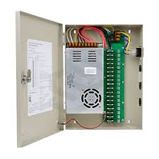 FUENTE DE PODER ZKTeco DE 12VDC/30A/1.67A / 18 canales