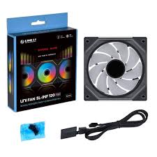 Ventilador LIAN LI SL-INFINITY REVERSE 120MM Negro