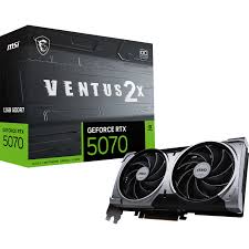 Tarjeta de Video MSI GeForce RTX 5070 12GB 2X OC 12GB / GDDR7 2557Mhz / Ventus