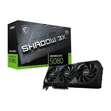 Tarjeta de Video MSI GeForce RTX 5080 16GB 3X OC 16GB / GDDR7 2655Mhz / Shadow