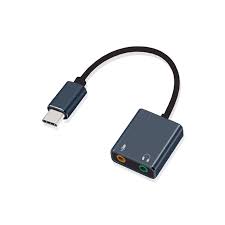 Adaptador Argom Tipo C a Sonido 2 Plu