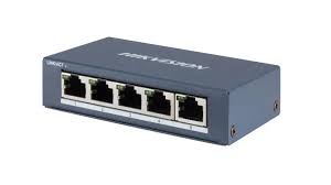 Switch HIKVISION 5 Puertos/Gigabit/No Administrable