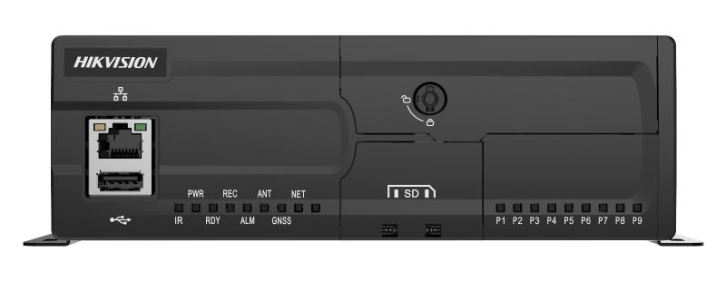 NVR Móvil de 8 Canales de 2 Megapixel / 8 Puertos PoE / 1 Bahía de Disco Duro / Incluye Modulo GPS
