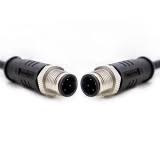 Cable Hikvision de 100 Mbps con conector M12-M12 5m.