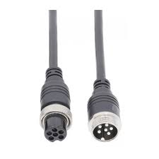 Cable Hikvision para grabadora móvil,  conector redondo de aviación de 4 pines 4M.