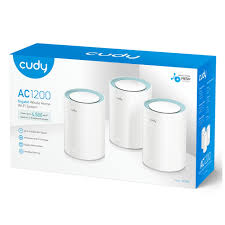 Sistema Mesh CUDY M1300/ Wifi / AC1200 / 5G