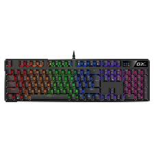 Teclado Genius Scorpion Gaming K12 Mecánico RGB Cable USB