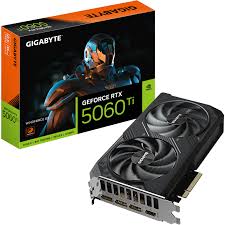Tarjeta de Video Gigabyte GEFORCE / RTX 5060 Ti Windforce / 8GB / GDDR7 / 2572Mhz