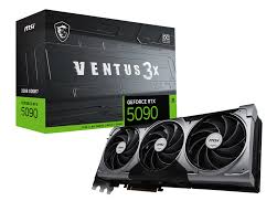 Tarjeta de Video MSI GEFORCE / RTX 5090 32GB / 3X OC GDDR7 / 2452Mhz / Ventus