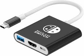 Adaptador de TV Soporte 4K/60HZ Switch Modo Dock de TV Compatible Steam Deck