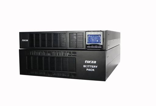 UPS en línea 6KVA/6KW, escalable, bastidor-220V
