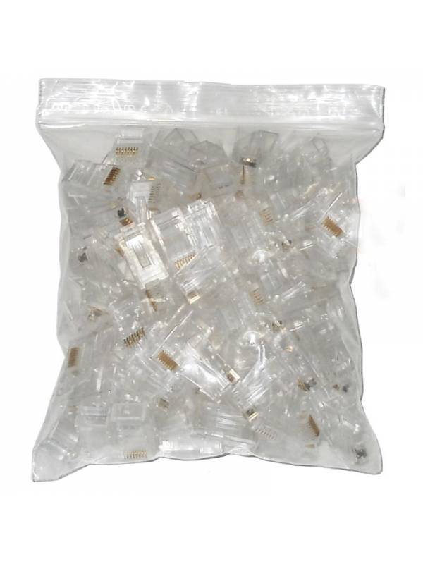 Bolsa de Conectores RJ45 CAT5E E-Touch 100U.