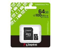 Memoria Micro SD KINGSTON 64GB