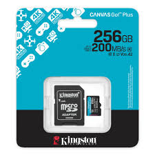Memoria Micro SDXC KINGSTON 256GB Canvas Go Plus V30